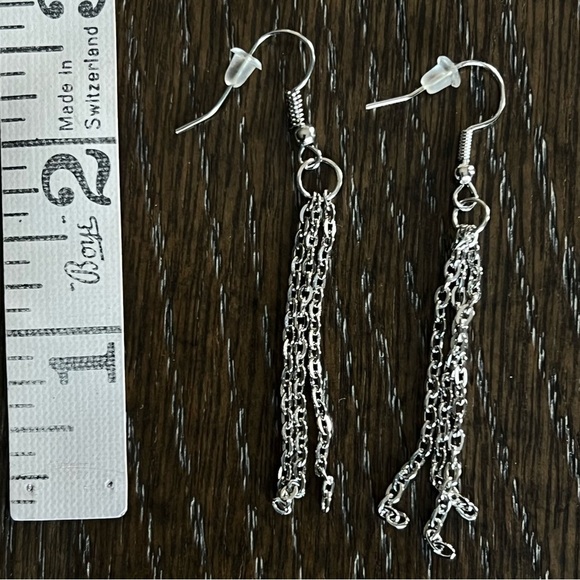 Blue stone Jewelry Set, Necklace, Earrings and Cocktail Ring - Picture 8 of 15